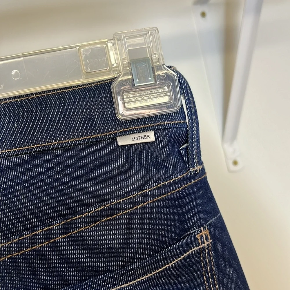 RARE Sample Piece Mother Rigid Dark Wash‎ Straight Leg Jeans- 4